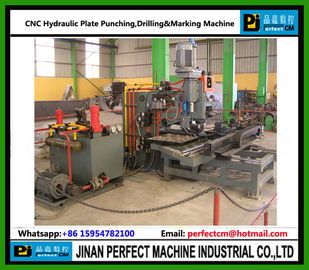 CNC Hydraulic Plate Punching and Drilling Machine