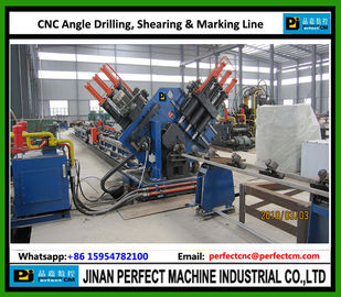 High Speed CNC Angle Drilling and Marking Line Used in Iron Tower Industry (AHD2532)