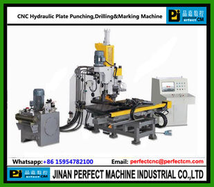 China CNC Hydraulic Plate Punching& Drilling Machine Tower Manufacturing Machine Factory (PPD103)