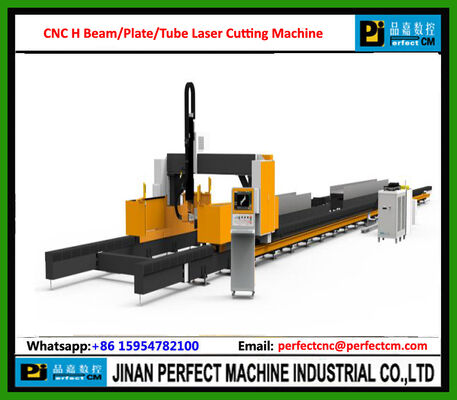CNC H Beam,Plate,Tubes Laser Cutting Machine (H Beam,Plate,Tubes Laser Cutting) OLT-3018 20KW